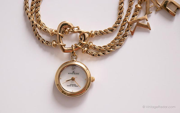 Anne Klein Watch Set BK Gold - Pazazz: Sale- Fast Shipping